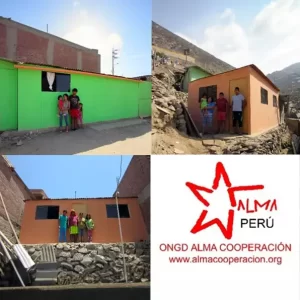 Módulos de emergencia habitacional para madres solteras en Perú